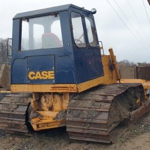 foto NEKOMUNIKUJE 14t dozer širokopás 60cm Case 1150 radlice 3m