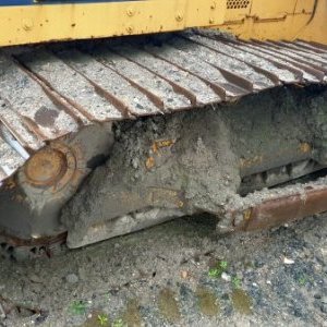 foto NEKOMUNIKUJE 14t dozer širokopás 60cm Case 1150 radlice 3m