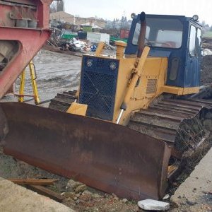 foto NEKOMUNIKUJE 14t dozer širokopás 60cm Case 1150 radlice 3m