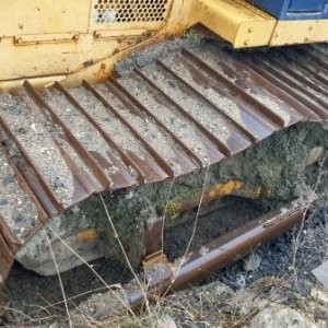 foto NEKOMUNIKUJE 14t dozer širokopás 60cm Case 1150 radlice 3m