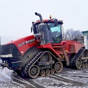 foto 660HP pásový kloubový traktor CASE Quadtrac