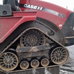 foto 660HP pásový kloubový traktor CASE Quadtrac